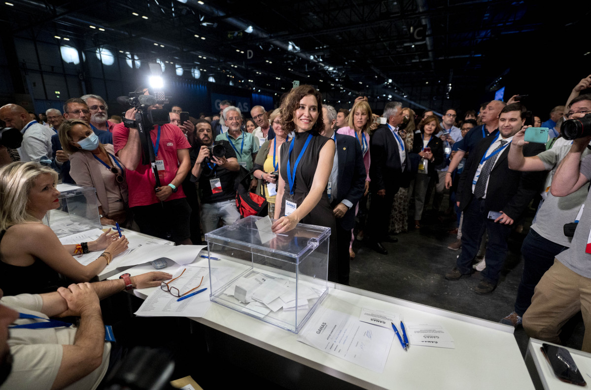 EuropaPress 4463745 presidenta comunidad madrid isabel diaz ayuso final primera jornada xvii