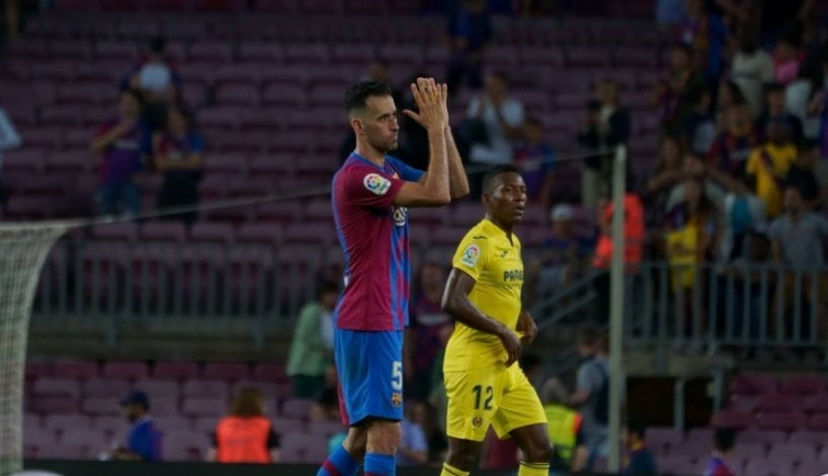 Derrota del Barça en el Camp Nou en el último partido de temporada